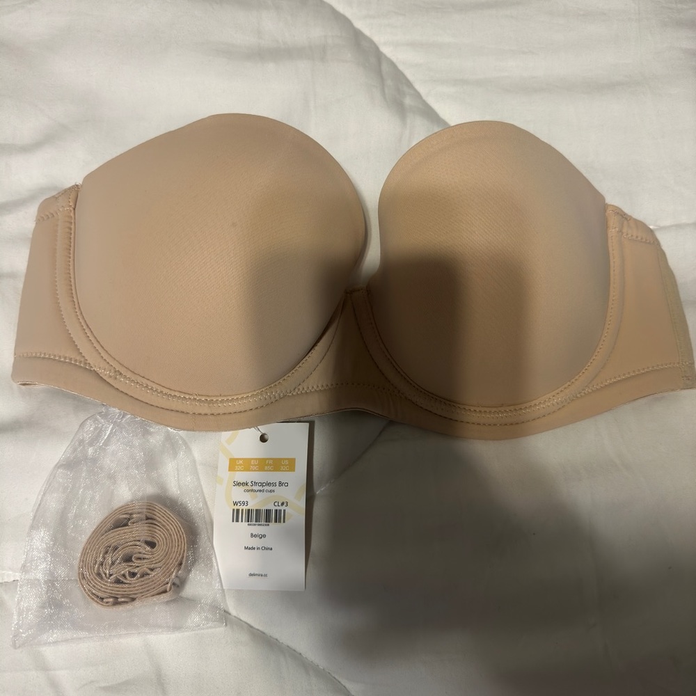 NWT Delimira multi wear bra size 32D